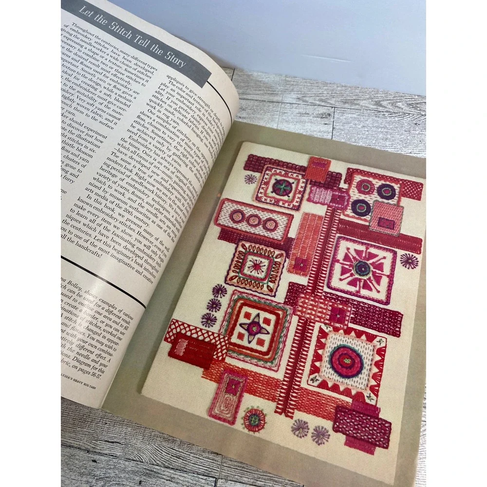 McCall's Step-by-Step Embroidery Beginners Nanina Comstock‎ 1965 Vintage Guide